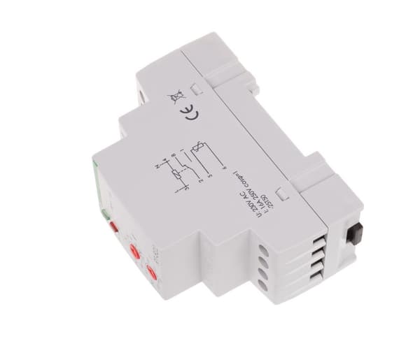 Temperaturregulator RT-822 med givare i set, temperaturregleringsområde: 30÷60°C, kontakter: 1P, I=16A, 2 moduler