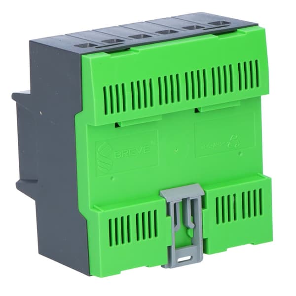 Enfaset transformer PSS 63N 230/24V IP30 til DIN-skinne TH-35 i modulært hus