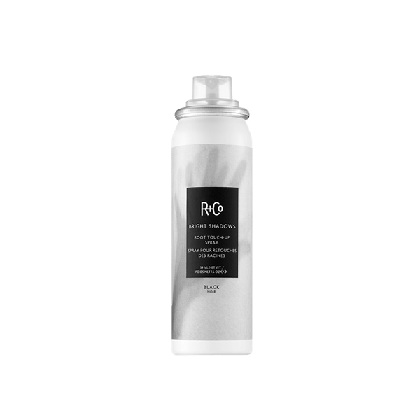 R+Co R+Co Bright Shadows Root Touch-Up Spray Black 59ml - Hårpuder