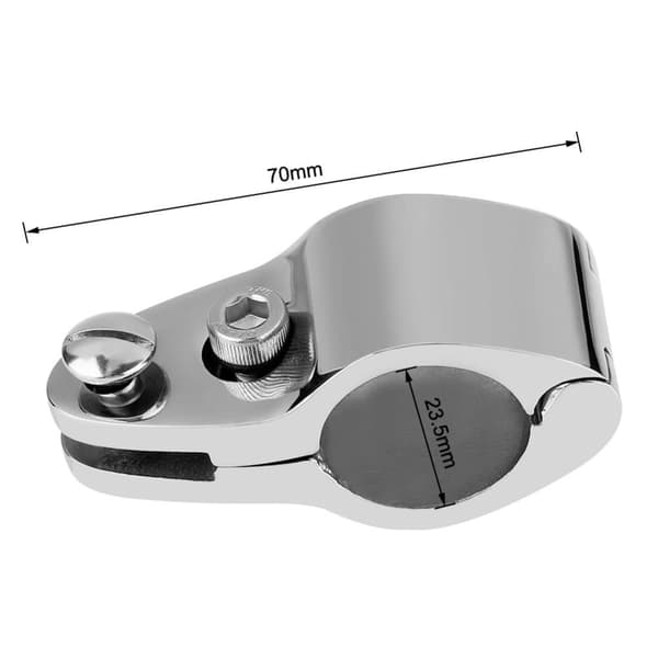 1 tommer rustfrit stål marine hardware beslag til båd bimini top kæbe glidet glidet