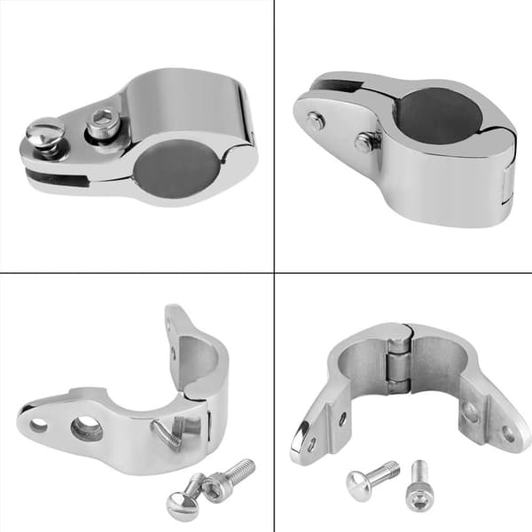 1 tommer rustfrit stål marine hardware beslag til båd bimini top kæbe glidet glidet