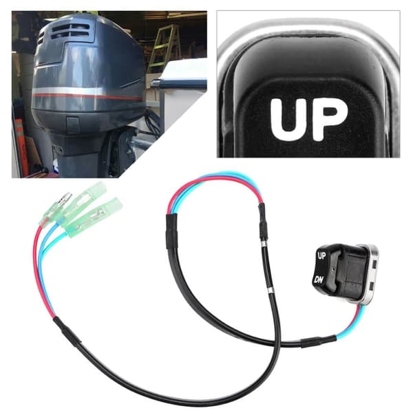 Universal 12V trim tilt kontakt til Yamaha påhængsmotor 703825630100