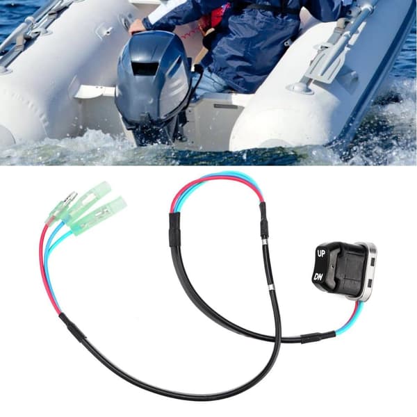 Universal 12V trim tilt kontakt til Yamaha påhængsmotor 703825630100