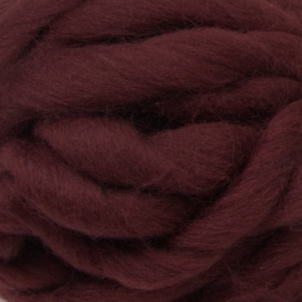 Chunky Wool Garn 200 g Black A004 Adlibris