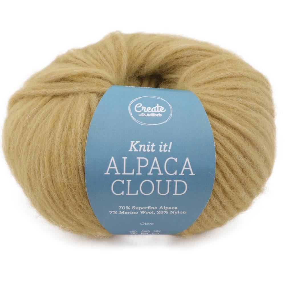 Alpaca Cloud 50 g Olive A279 Adlibris