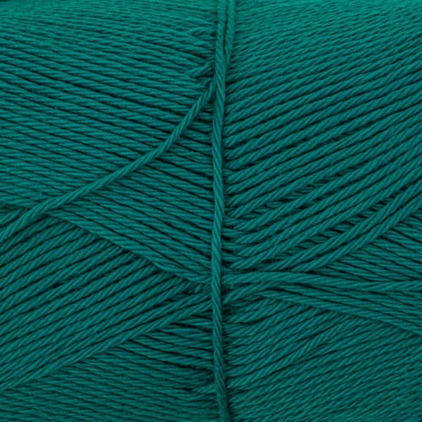 Cotton 8/4 Garn 100 g Petroleum Blue A176 Adlibris