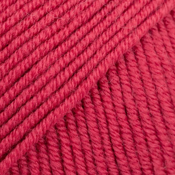 Merino Extra Fine Uni Colour Garn Ullgarn 50 g Dark Rose 32 Drops