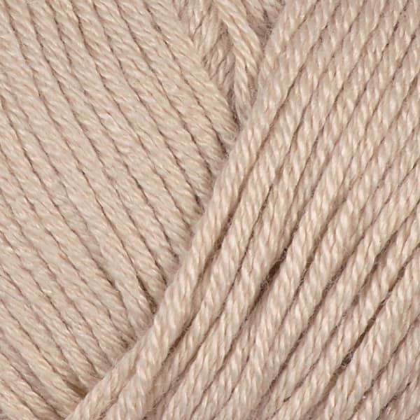 Bambino Garn Bomullsmix 50 g Beige 407 Viking Garn