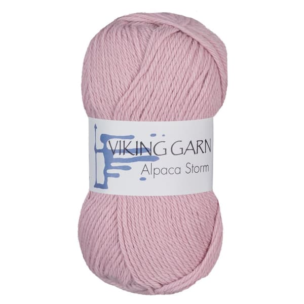 Alpaca Storm Garn Alpackamix 50 g Ljusrosa 566 Viking Garn