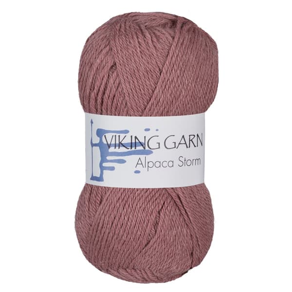 Alpaca Storm Garn Alpackamix 50 g Gammelrosa 567 Viking Garn