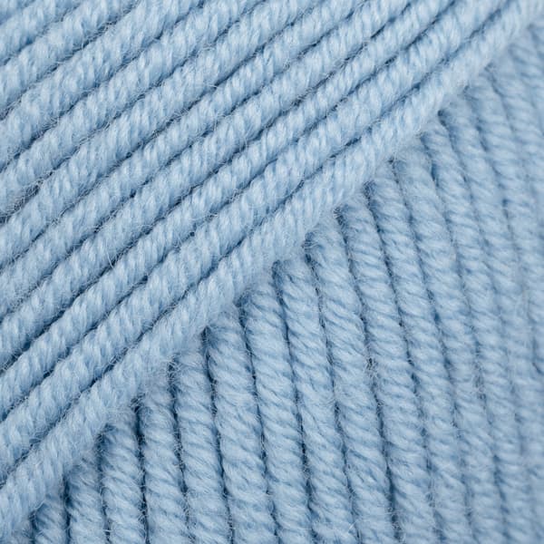Merino Extra Fine Uni Colour Garn Merinoull 50 g Ljusblå (19) Drops