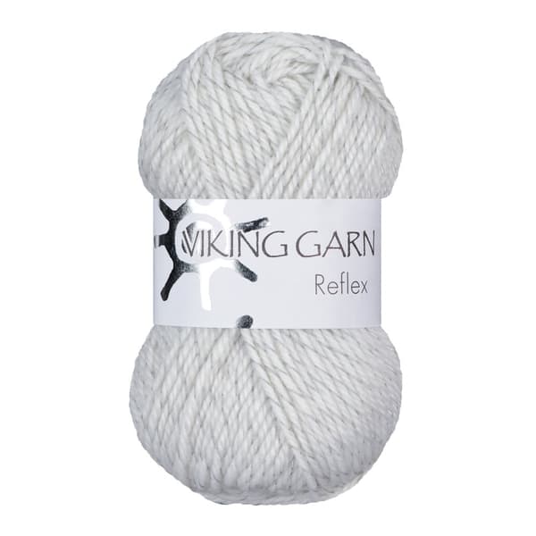 Reflex Garn Ullmix 50 g Vit 400 Viking Garn