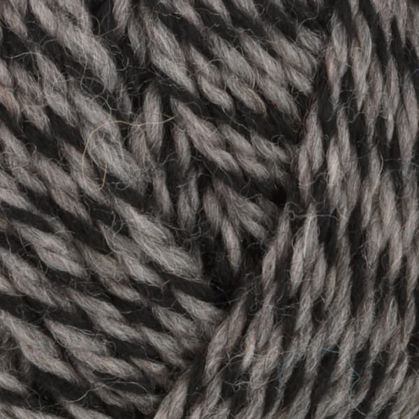 Sportsragg Garn Ullmix 50 g Grå/svart 540 Viking Garn