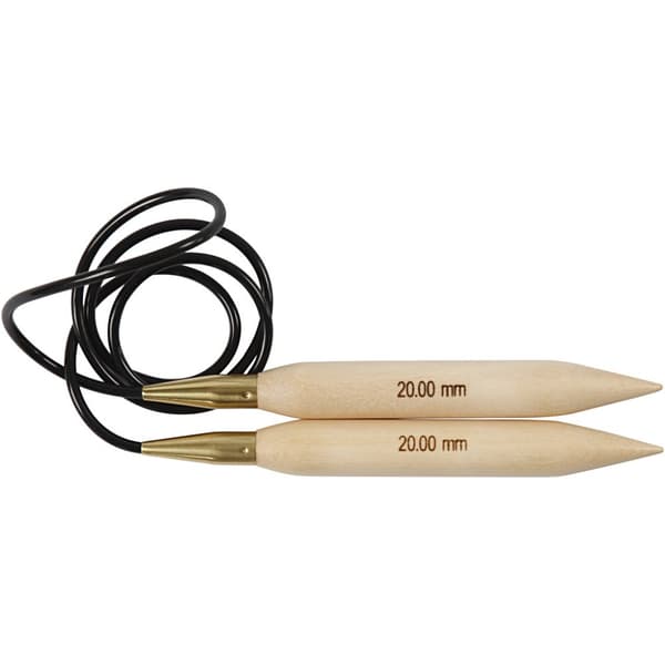 Rundpinne, nr. 20, L: 150 cm, 1 stk.