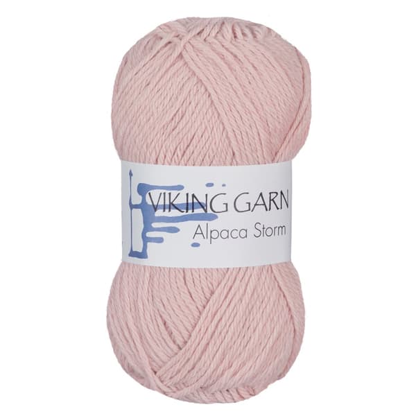 Alpaca Storm Garn Alpackamix 50 g Puderrosa 553 Viking Garn