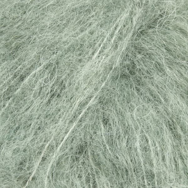 Brushed Alpaca Silk Uni Colour Garn 25 g Green 21 Drops