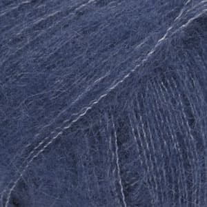 Kid-Silk Uni Colour Garn Ullmix 25 g Navy Blue 28 Drops