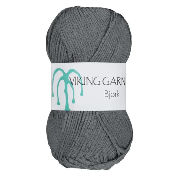 Bjørk 50 gr Grå 515 Viking Garn