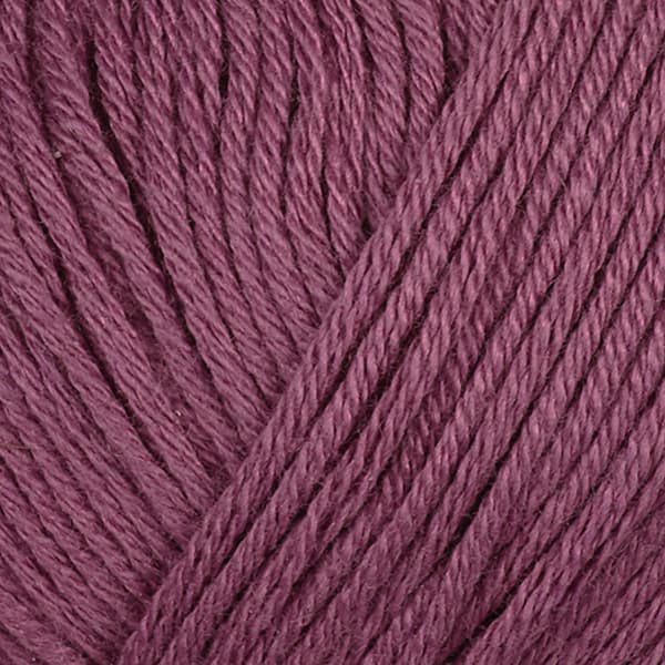 Bambino Garn Bomullsmix 50 g Ljus vinröd 462 Viking Garn