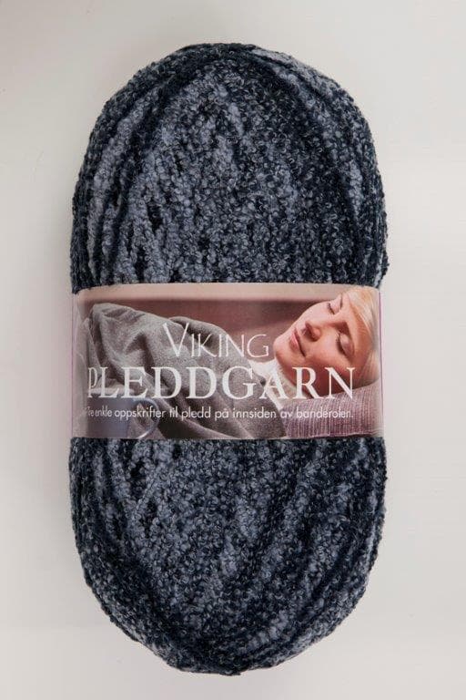 Pleddgarn Garn Akrylmix 350 g Grå 726 Viking Garn