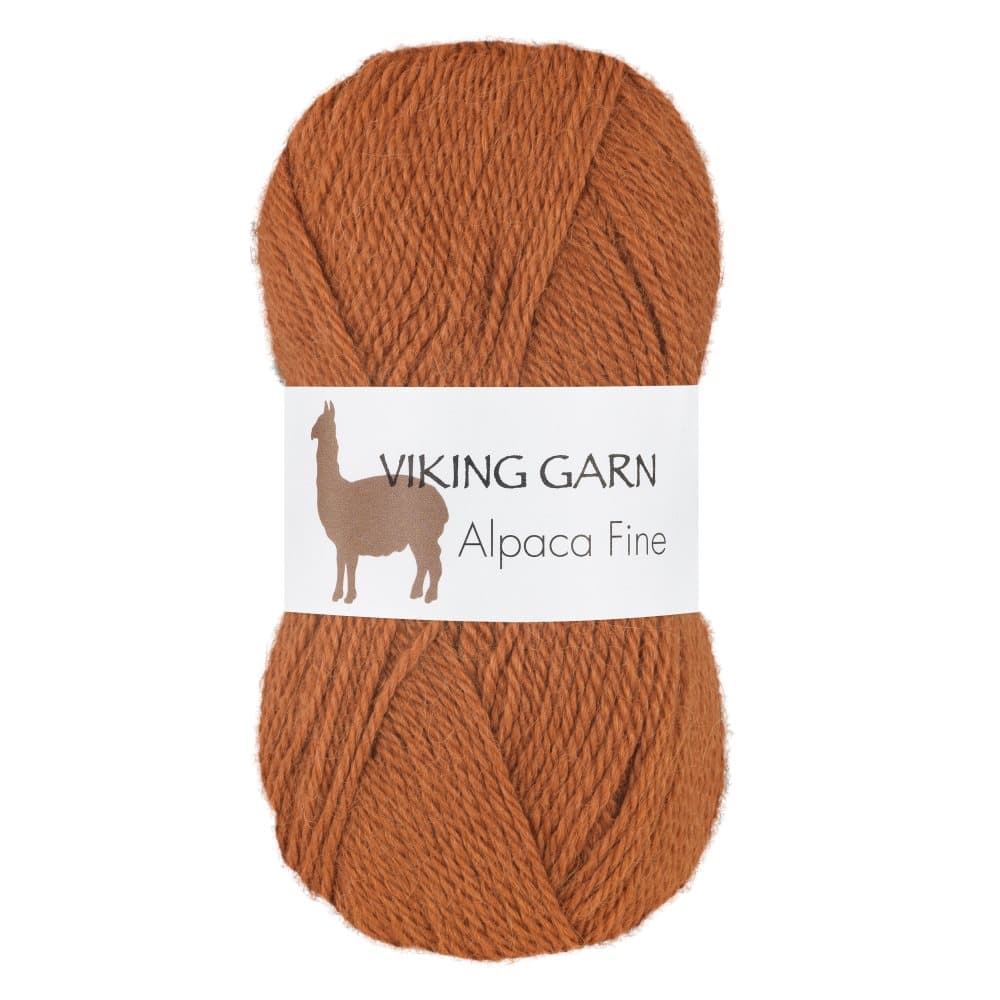 Alpaca Fine Garn Alpackamix 50 g Konjak 653 Viking Garn