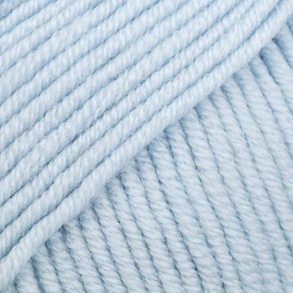 Merino Extra Fine Uni Colour Garn Merinoull 50 g Ice Blue 39 Drops