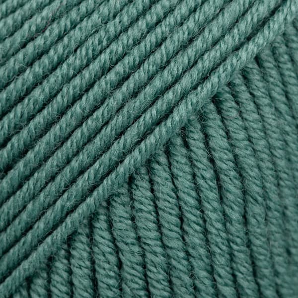 Merino Extra Fine Uni Colour Garn Ullgarn 50 g Misty Forest 37 Drops