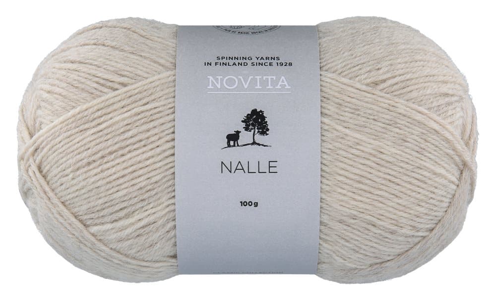 Nalle Garn Ullmix 100 g linne 061 Novita