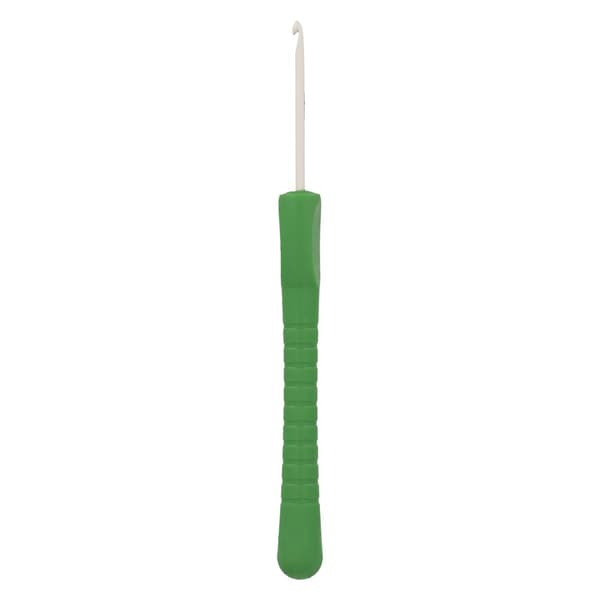 Ergonomisk Virknål 14 cm 2.50 mm grön Novita