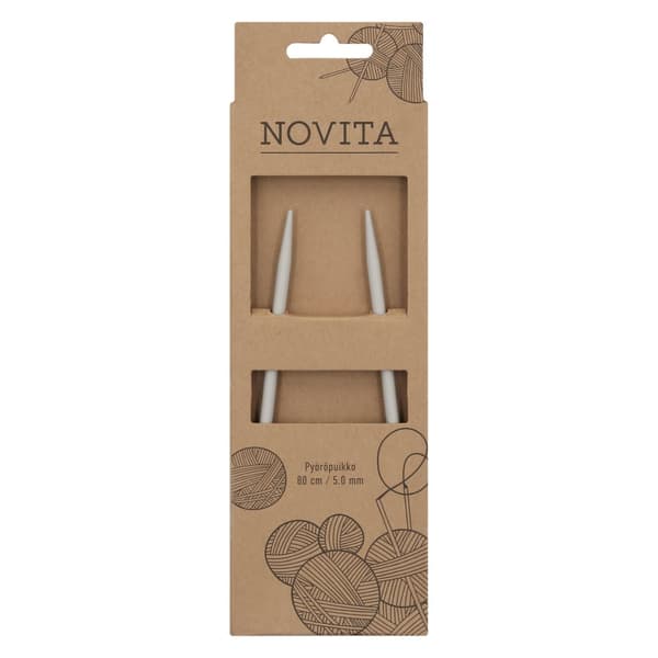 Rundpinner Aluminium 80 cm 5.0 Novita