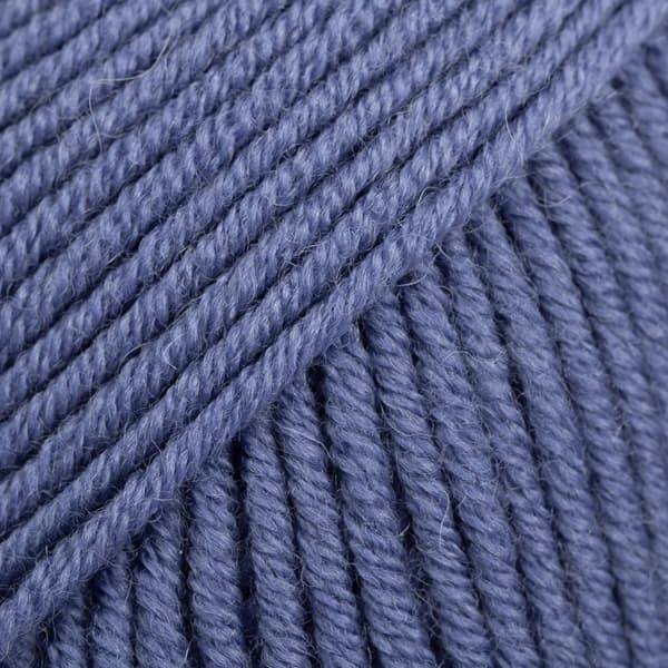 Merino Extra Fine Uni Colour Garn Merinoull 50 g Jeansblå (13) Drops