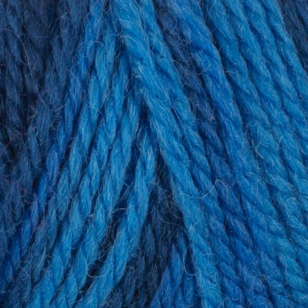Sportsragg Garn Ullmix 50 g Multiblå 583 Viking Garn