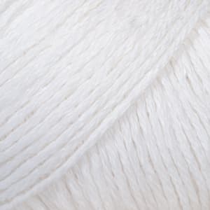 Bomull- Lin Garn 50 g vit 01 Drops