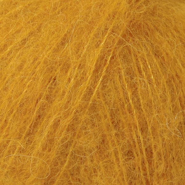 Brushed Alpaca Silk Uni Colour Garn 25 g Curry 19 Drops