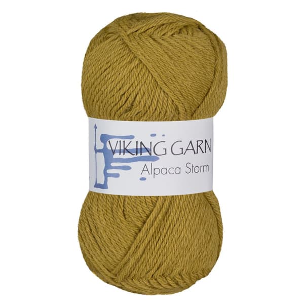 Alpaca Storm Garn Alpackamix 50 g Grön 536 Viking Garn