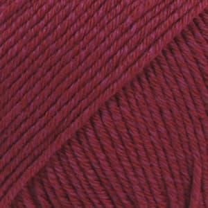 Cotton Merino Uni Colour Garn Ullmix 50 g Bordeaux 07 Drops