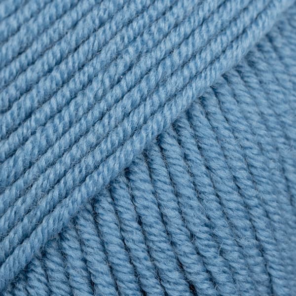 Merino Extra Fine Uni Colour Garn Merinoull 50 g Gråblå (23) Drops