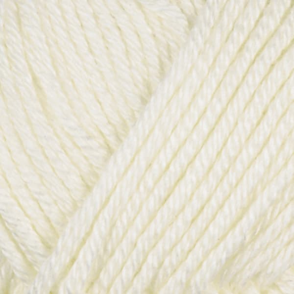 Bambino Garn Bomullsmix 50 g Naturvit 402 Viking Garn