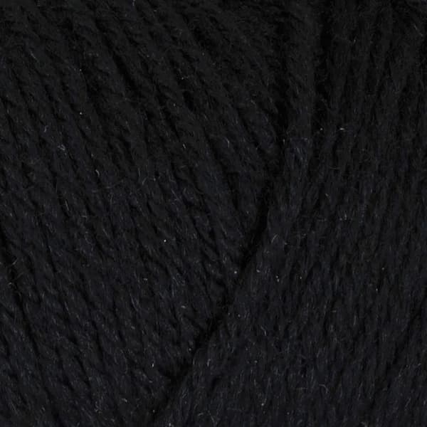 Baby Ull Garn Merinoull 50 g Svart 303 Viking Garn