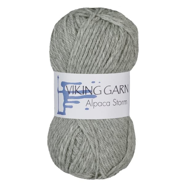 Alpaca Storm 50 g Lys gå 513 Viking Garn