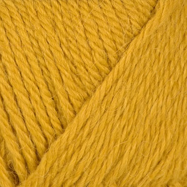 Alpaca Storm Garn Alpackamix 50 g Gul 545 Viking Garn