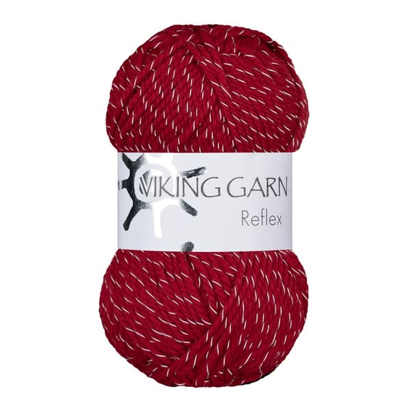 Reflex Garn Ullmix 50 g Röd 460 Viking Garn