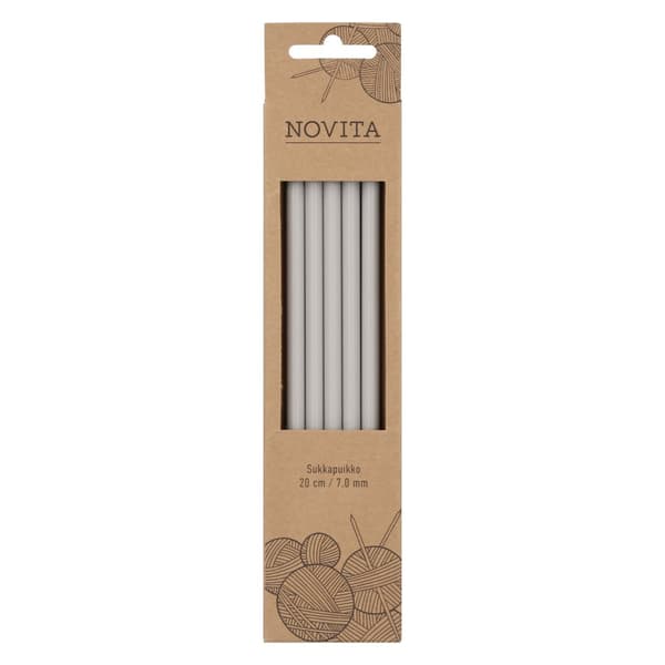 Strikkepinner Plastic 20 cm 7.0 Novita