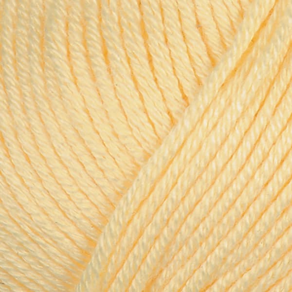 Bambino Garn Bomullsmix 50 g Ljusgul 443 Viking Garn