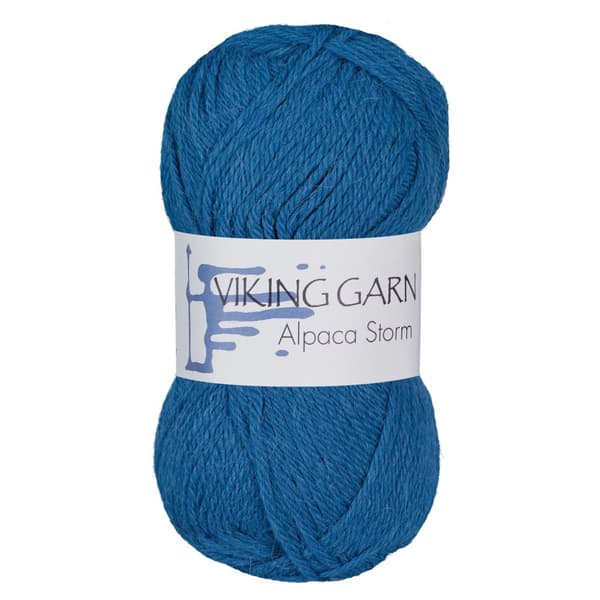 Alpaca Storm Garn Alpackamix 50 g Kornblå 525 Viking Garn