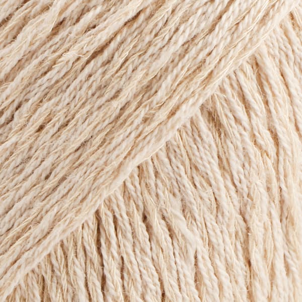 Belle Uni Colour Garn Bomullmix 50 g Light Beige 03 Drops