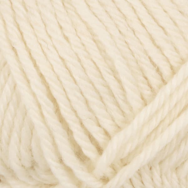 Eco Highland Wool Garn 50 g Naturvit 202 Viking Garn