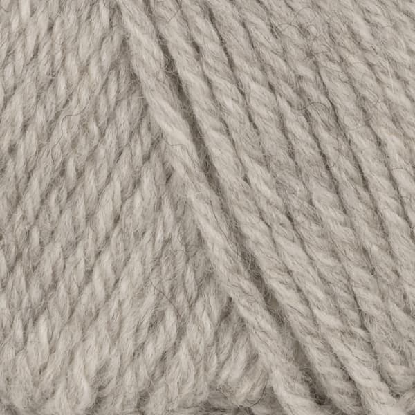 Eco Highland Wool Garn 50 g Ljusgrå 213 Viking Garn