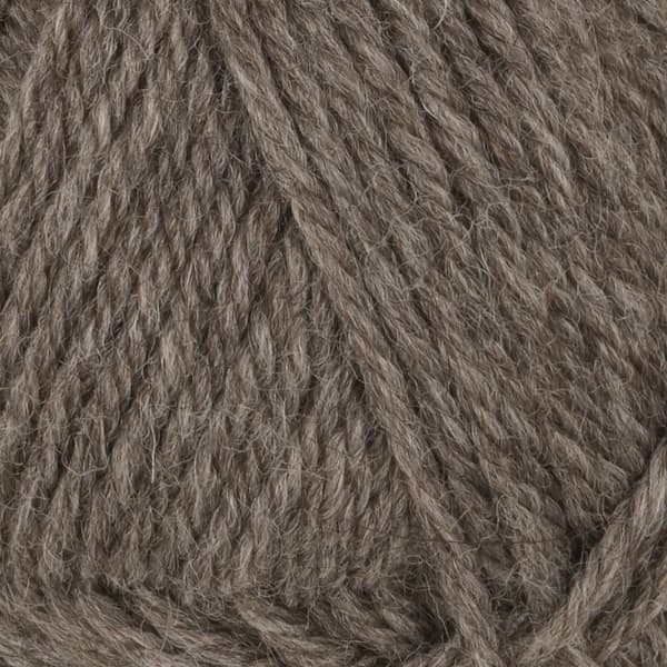 Eco Highland Wool Garn 50 g Grå 215 Viking Garn