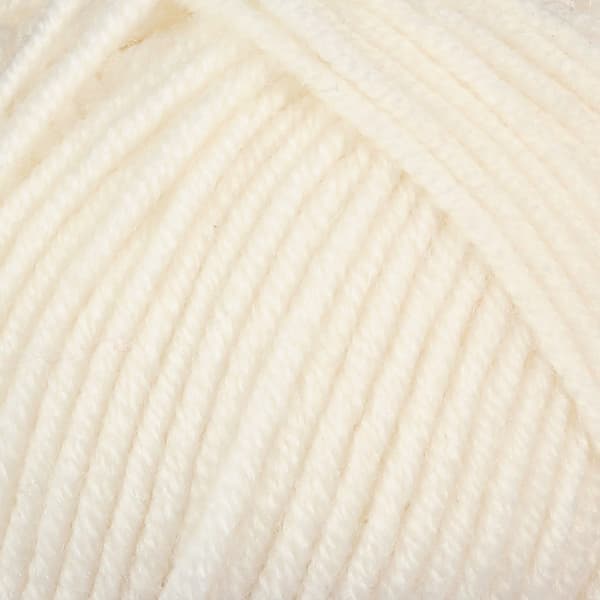 Viking Merino Garn 50 g Naturhvit 802 Viking Garn